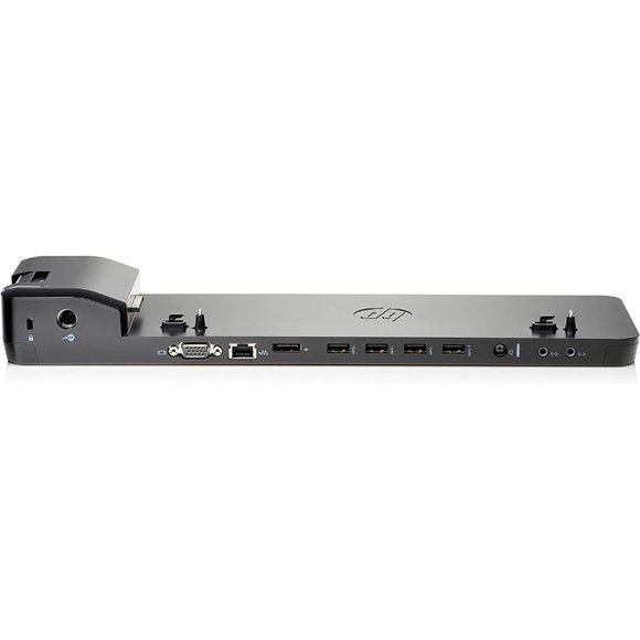 HP 2013 D9Y32AA UltraSlim Docking Station with 65W Adapter D9Y32AA New - Picture 1 of 4